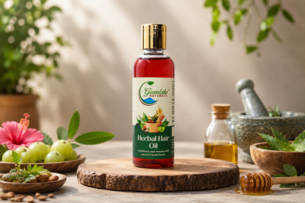 Herbal Hair Oil for Healthy Looking Hair