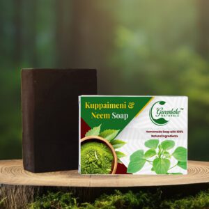 Kuppaimeni herbal soap bar for acne, rash and itch relief 100g