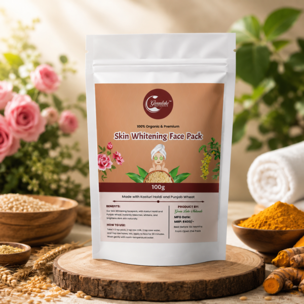 Skin Whitening Face Pack for Glowing and Healthy-Looking Skin